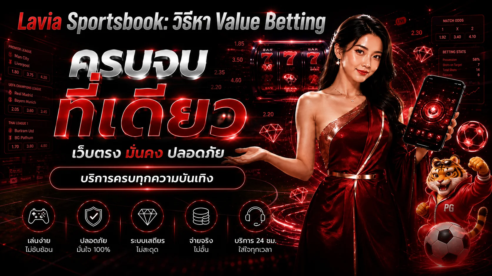 Lavia Sportsbook | วิธีหา Value Betting จากราคาบอล